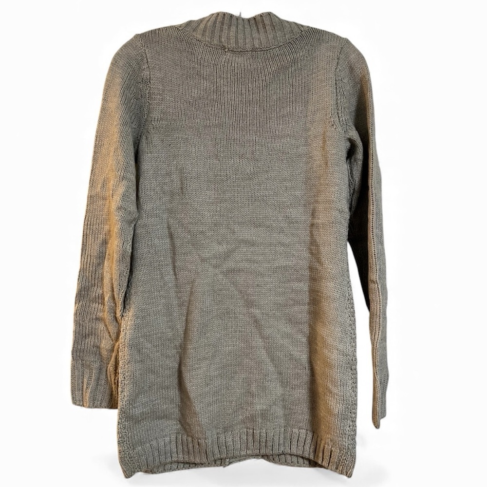 VENUS Light Gray Cable Knit Cardigan - Picture 2 of 2